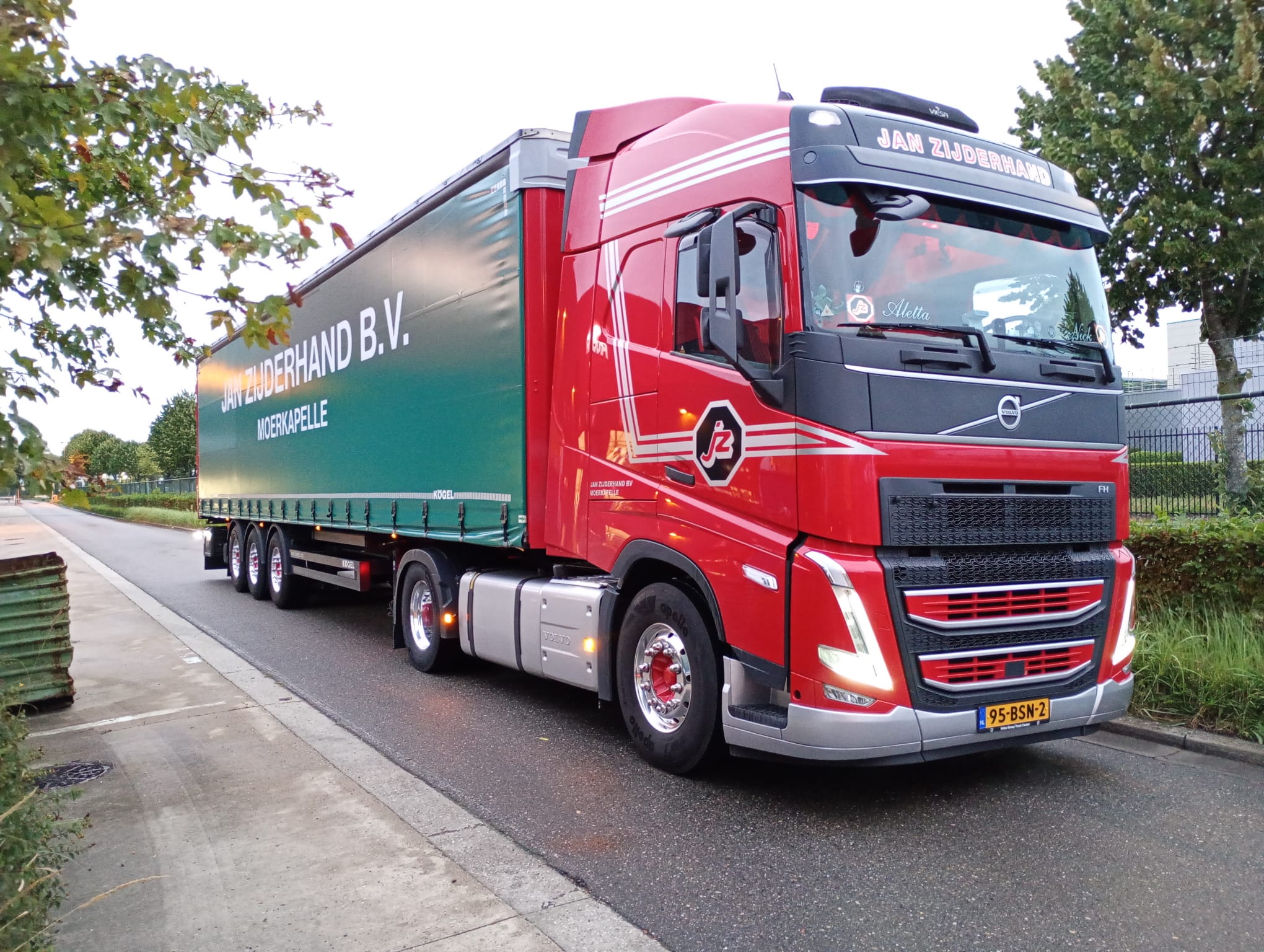 Jan Zijderhand truck